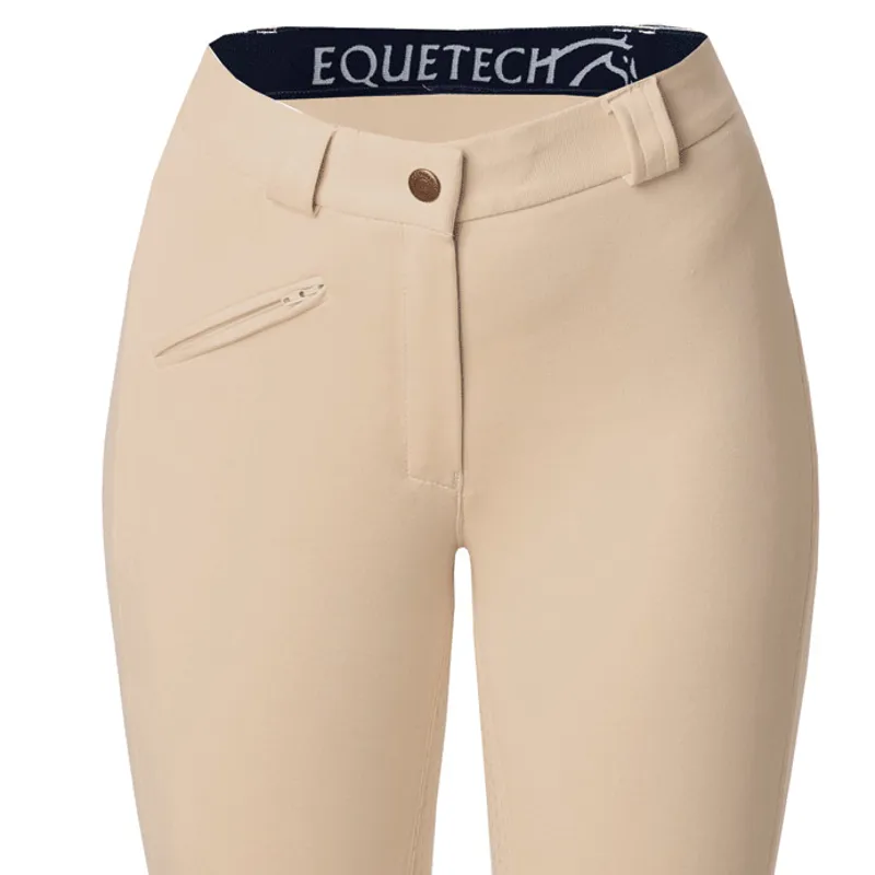 Equetech Ladies Grip Seat Breech Beige-2